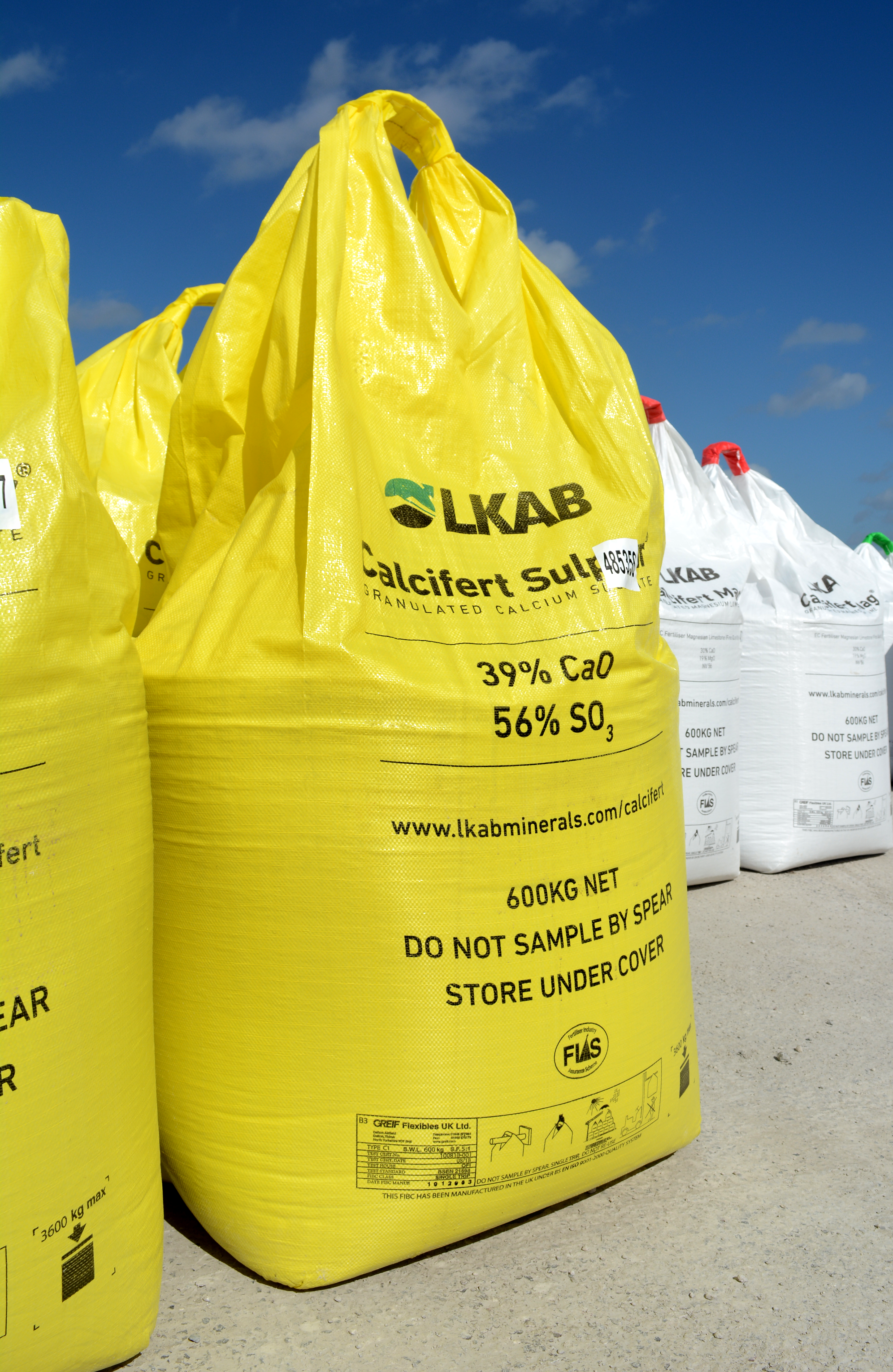 Calcifert Sulphur 600KG bag