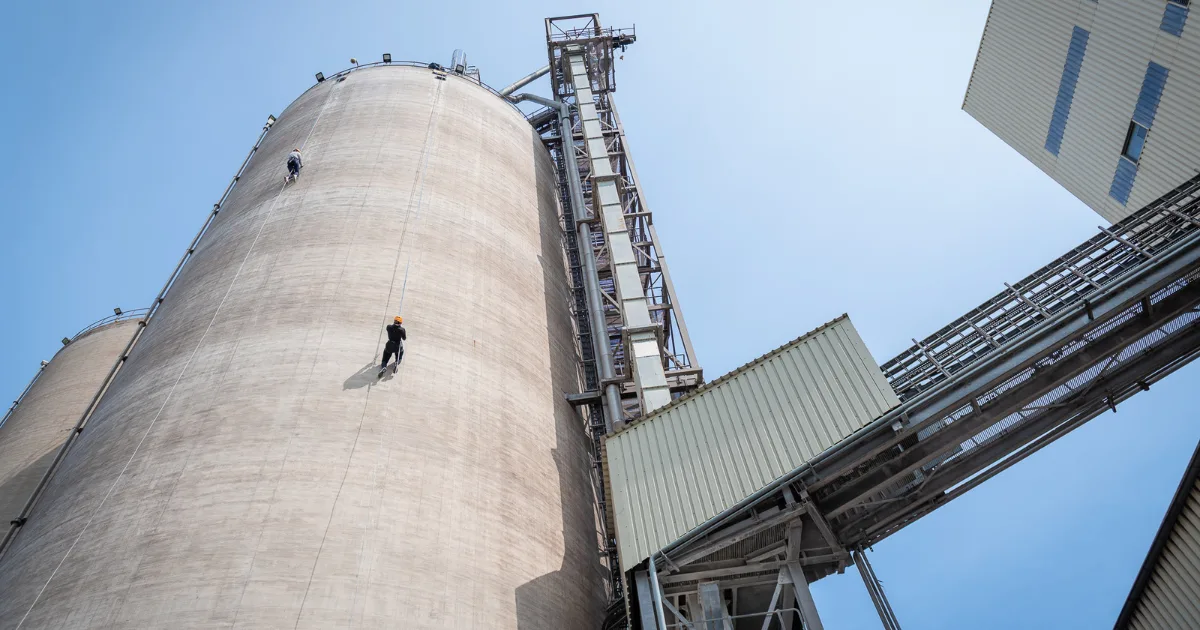 an image showing the silos
