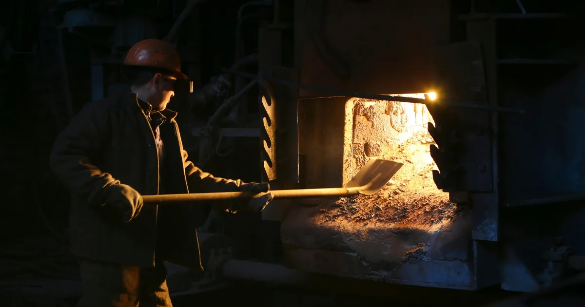 an image showing high temperature mineral furnace application