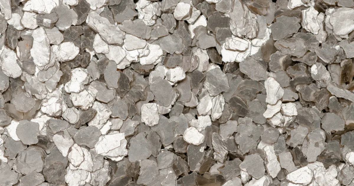 an image showing dekorflake - displaying its shine and how it can enhance concrete aesthetics