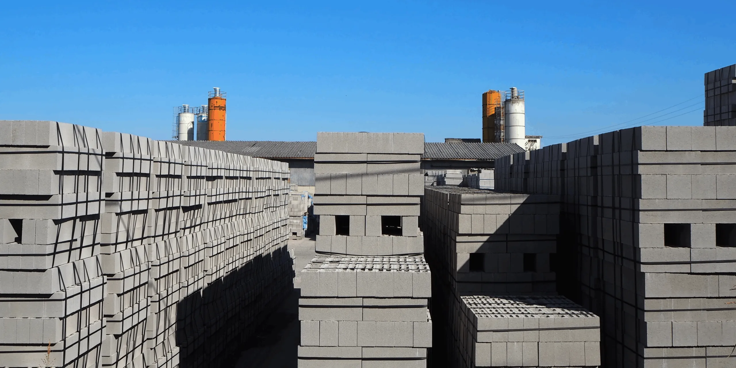 an image showing concrete blocks