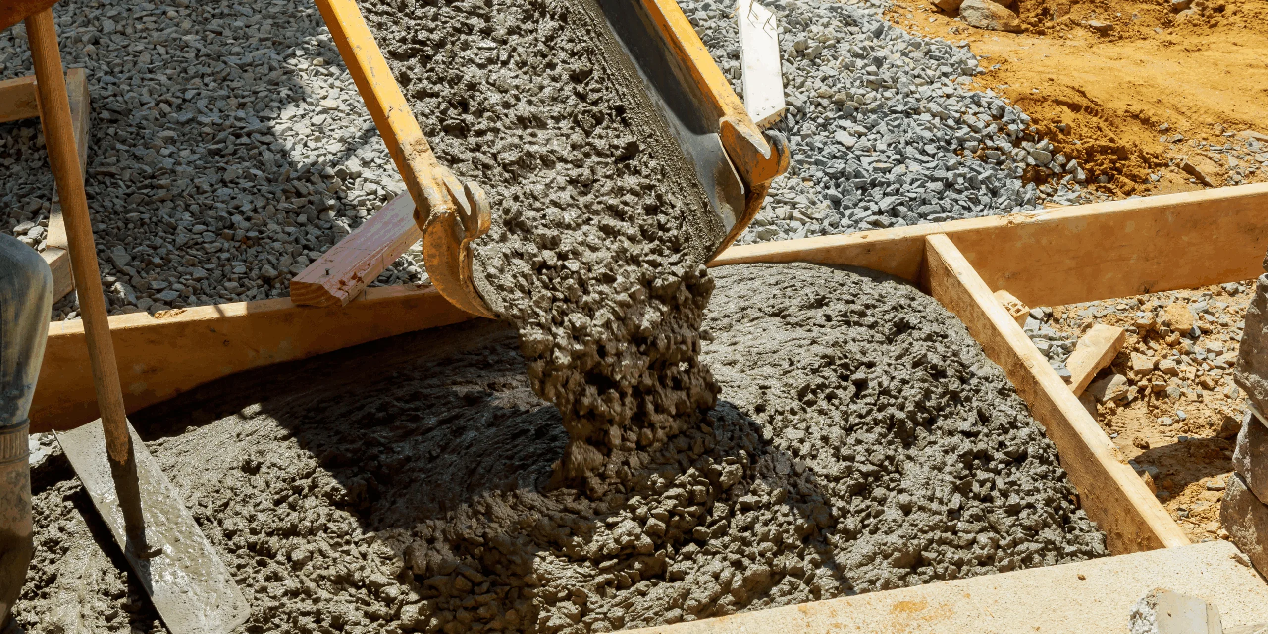 an image representing low carbon concrete production