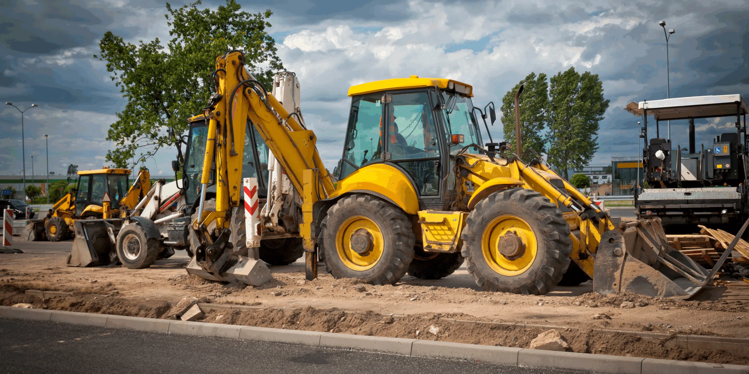an image showing road surfacing and construction