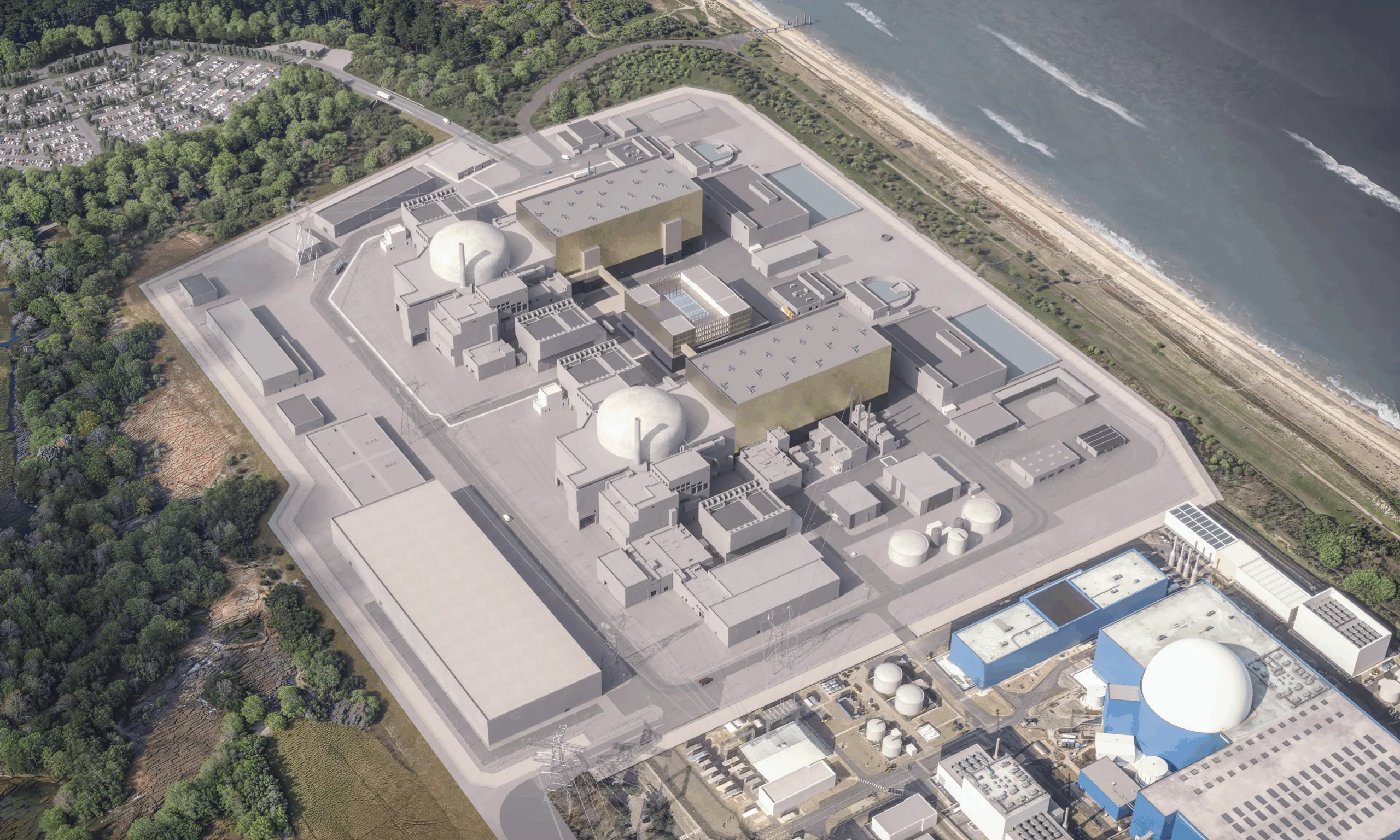 an image to show the major UK infrastructure project: sizewell c