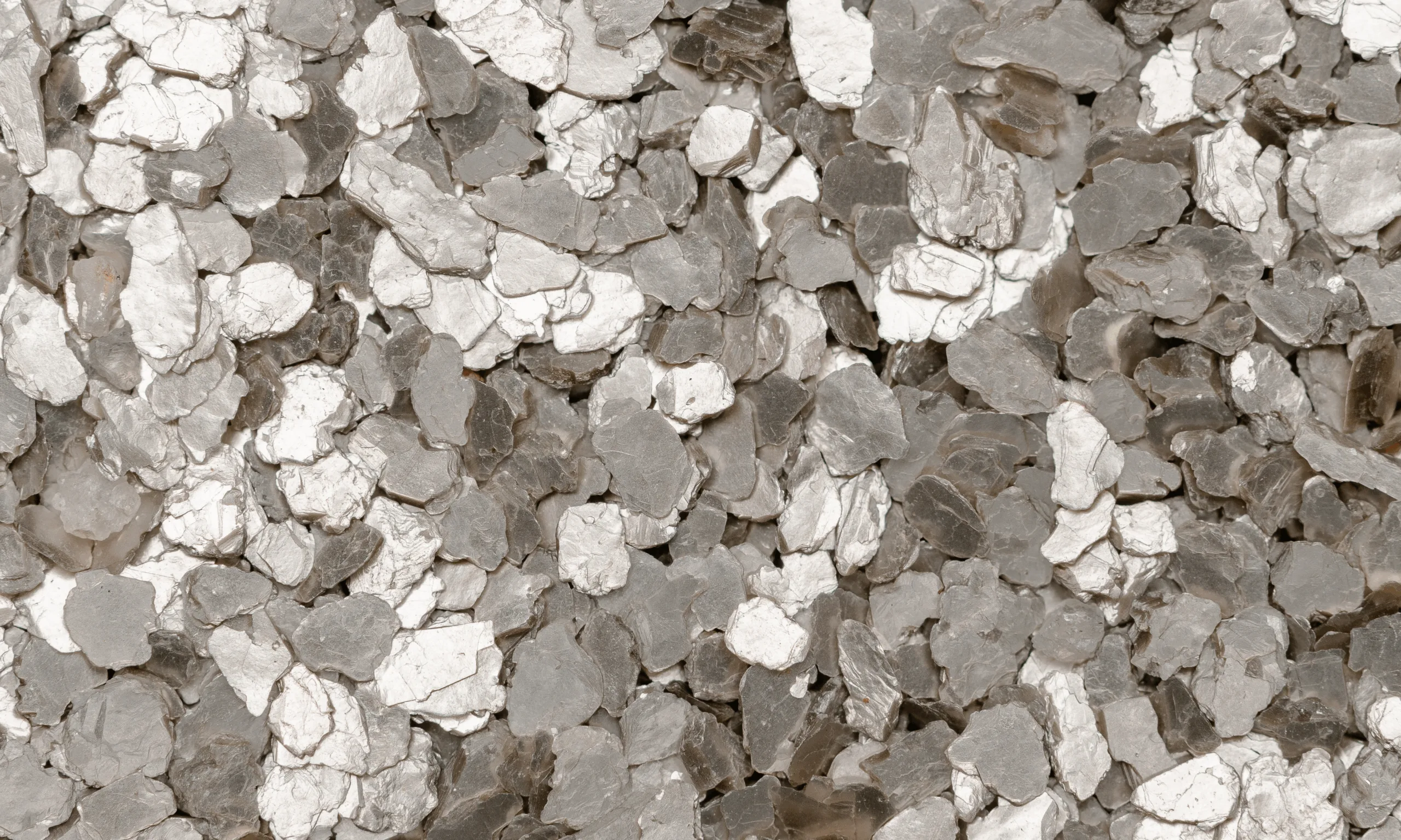 an image showing our silver DekorFlake for decorative concrete trends