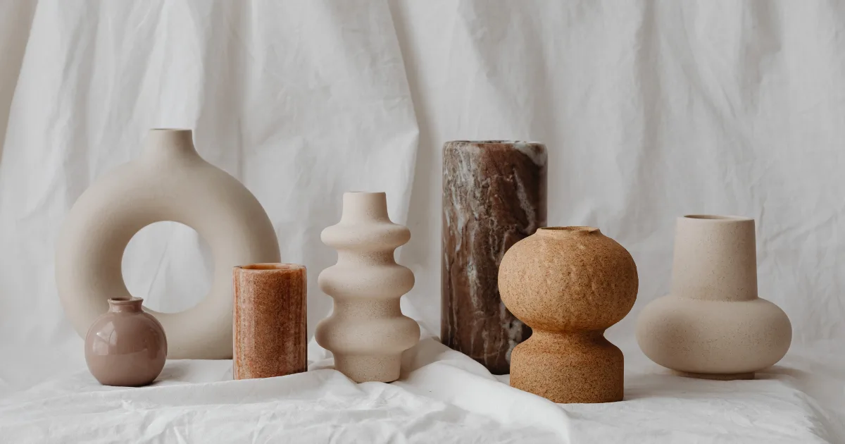 an image showing abstract ceramics