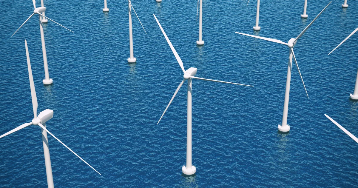 an image to represent how high density aggregates can be used in offshore applications