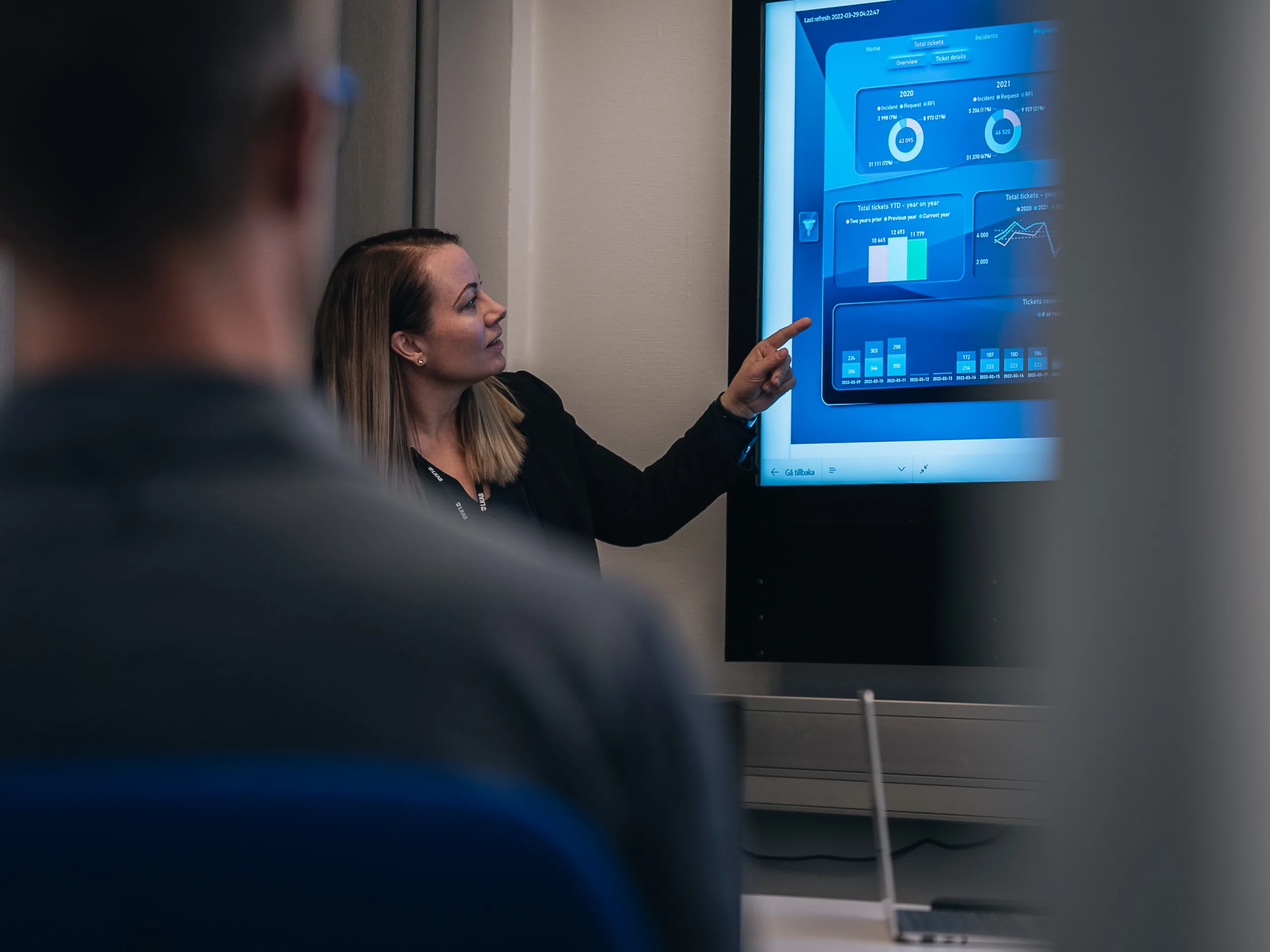 an image to represent a supply chain update