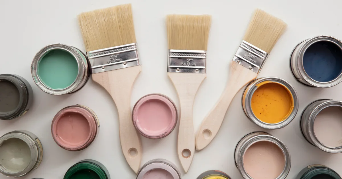 an image showing paints